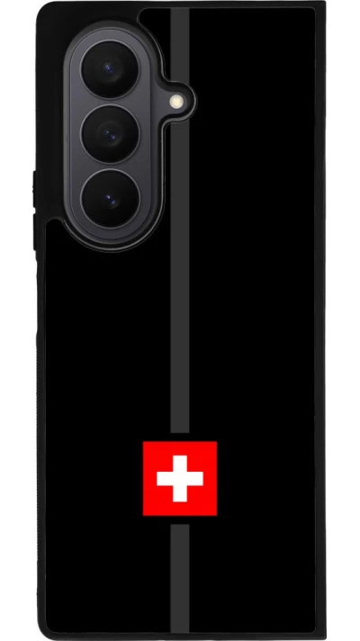 Samsung Galaxy Z Fold7 Case Hülle - Silikon schwarz Kanton CH schwarz