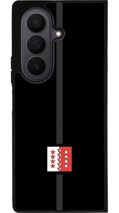 Samsung Galaxy Z Fold7 Case Hülle - Silikon schwarz Kanton VS schwarz
