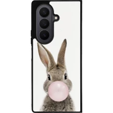 Samsung Galaxy Z Fold7 Case Hülle - Silikon schwarz Easter 2023 bubble gum bunny