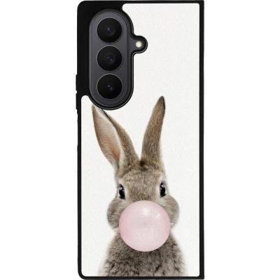 Samsung Galaxy Z Fold7 Case Hülle - Silikon schwarz Easter 2023 bubble gum bunny