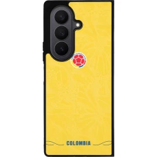 Samsung Galaxy Z Fold7 Case Hülle - Silikon schwarz Kolumbien 2026 personalisierbares Fussballtrikot