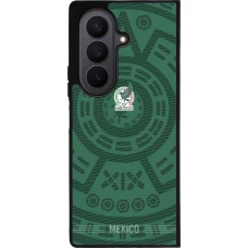 Samsung Galaxy Z Fold7 Case Hülle - Silikon schwarz Mexiko 2026 personalisierbares Fussballtrikot