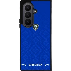 Samsung Galaxy Z Fold7 Case Hülle - Silikon schwarz Usbekistan 2026 personalisierbares Fussballtrikot