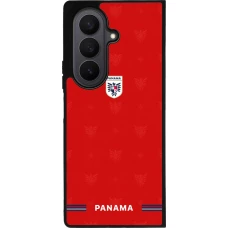 Samsung Galaxy Z Fold7 Case Hülle - Silikon schwarz Panama 2026 personalisierbares Fussballtrikot