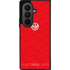 Samsung Galaxy Z Fold7 Case Hülle - Silikon schwarz Tunesien 2026 personalisierbares Fussballtrikot