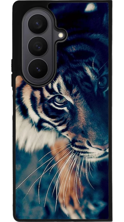 Samsung Galaxy Z Fold7 Case Hülle - Silikon schwarz Incredible Lion