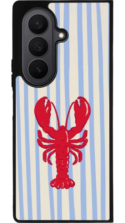 Samsung Galaxy Z Fold7 Case Hülle - Silikon schwarz Red lobster 2026