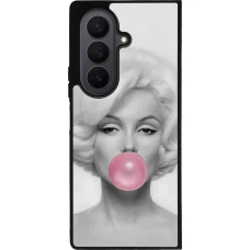 Samsung Galaxy Z Fold7 Case Hülle - Silikon schwarz Marilyn Bubble