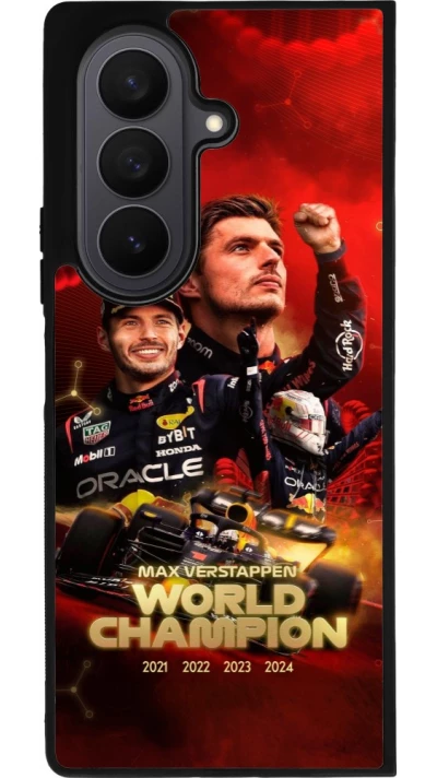 Samsung Galaxy Z Fold7 Case Hülle - Silikon schwarz Max Verstappen Champion 2023