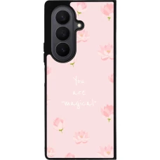 Samsung Galaxy Z Fold7 Case Hülle - Silikon schwarz Mom 2023 your are magical