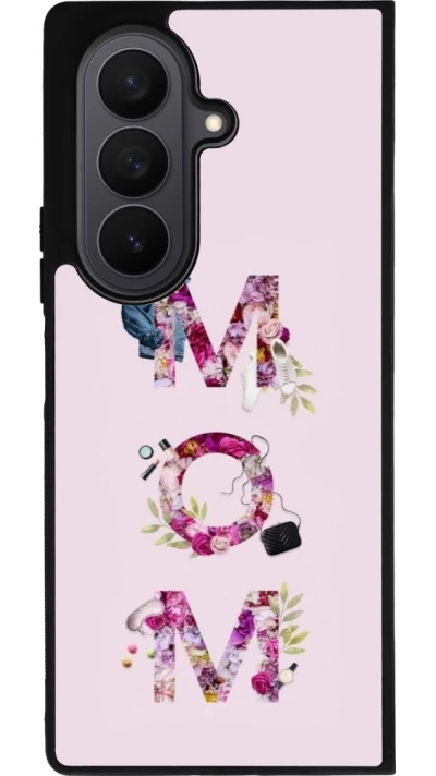 Samsung Galaxy Z Fold7 Case Hülle - Silikon schwarz Mom 2024 girly mom