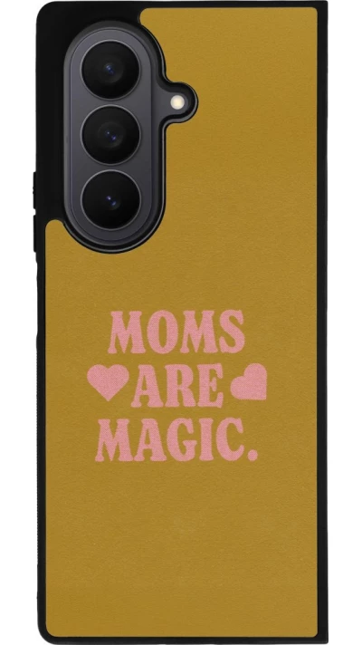 Samsung Galaxy Z Fold7 Case Hülle - Silikon schwarz Mom 2026 Are Magic