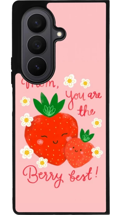 Samsung Galaxy Z Fold7 Case Hülle - Silikon schwarz Mom 2026 Berry best