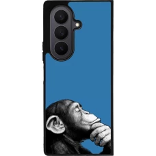 Samsung Galaxy Z Fold7 Case Hülle - Silikon schwarz Monkey Pop Art