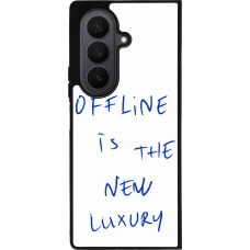 Samsung Galaxy Z Fold7 Case Hülle - Silikon schwarz Offline is the new luxury