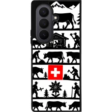 Coque Samsung Galaxy Z Fold7 - Silicone rigide noir Poya Suisse 1