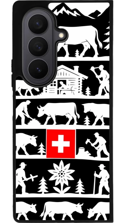 Samsung Galaxy Z Fold7 Case Hülle - Silikon schwarz Poya Schweiz 1 schwarz