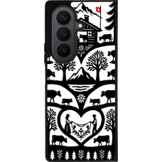 Samsung Galaxy Z Fold7 Case Hülle - Silikon schwarz Poya Schweiz 2