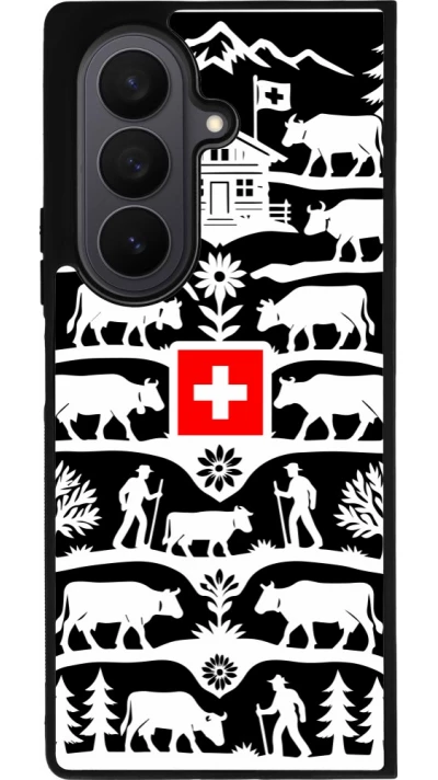 Samsung Galaxy Z Fold7 Case Hülle - Silikon schwarz Poya Schweiz 3 schwarz