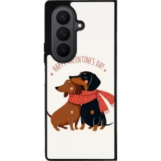 Coque Samsung Galaxy Z Fold7 - Silicone rigide noir Saint Valentines Day 26 Happy Valentine