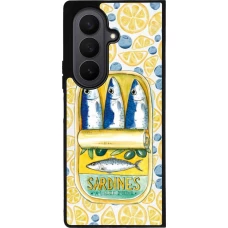 Coque Samsung Galaxy Z Fold7 - Silicone rigide noir Sardines in oil 2026
