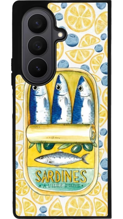 Samsung Galaxy Z Fold7 Case Hülle - Silikon schwarz Sardines in oil 2026