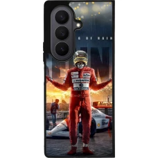 Coque Samsung Galaxy Z Fold7 - Silicone rigide noir Senna The King of Rain