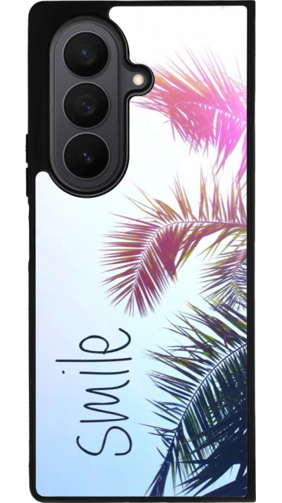 Samsung Galaxy Z Fold7 Case Hülle - Silikon schwarz Smile 05