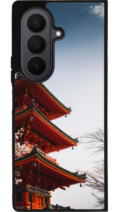 Samsung Galaxy Z Fold7 Case Hülle - Silikon schwarz Spring 23 Japan