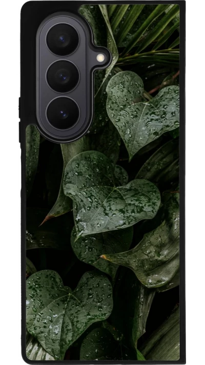 Samsung Galaxy Z Fold7 Case Hülle - Silikon schwarz Spring 23 fresh plants