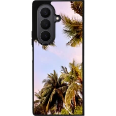 Samsung Galaxy Z Fold7 Case Hülle - Silikon schwarz Summer 2023 palm tree vibe