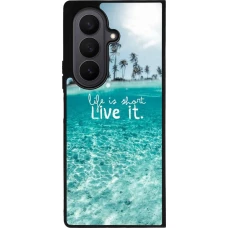 Coque Samsung Galaxy Z Fold7 - Silicone rigide noir Summer 18 24
