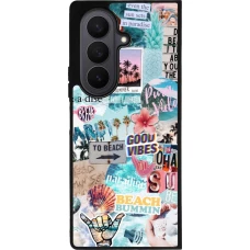 Coque Samsung Galaxy Z Fold7 - Silicone rigide noir Summer 20 collage