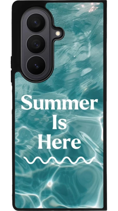 Samsung Galaxy Z Fold7 Case Hülle - Silikon schwarz Summer 2025 Summer is here