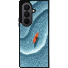 Samsung Galaxy Z Fold7 Case Hülle - Silikon schwarz Orange surf Summer 2026