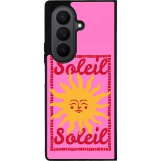 Coque Samsung Galaxy Z Fold7 - Silicone rigide noir Sun sun 2026