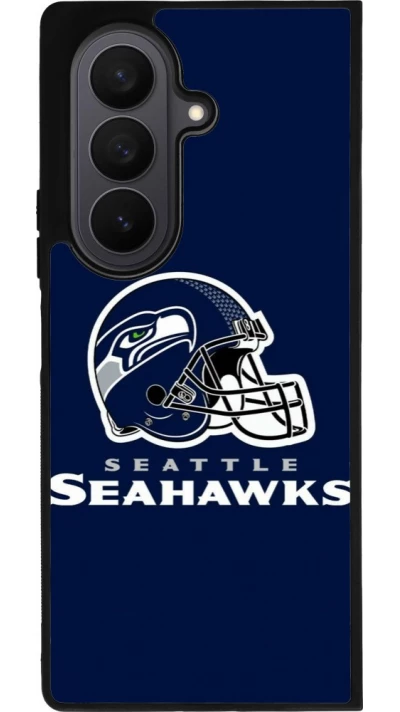 Samsung Galaxy Z Fold7 Case Hülle - Silikon schwarz Super Bowl 26 Seattle 3