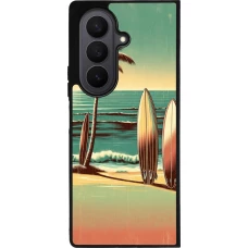 Samsung Galaxy Z Fold7 Case Hülle - Silikon schwarz Surf Paradise