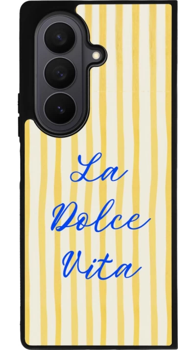 Samsung Galaxy Z Fold7 Case Hülle - Silikon schwarz The good life 2026