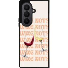 Samsung Galaxy Z Fold7 Case Hülle - Silikon schwarz Wine not