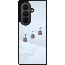 Samsung Galaxy Z Fold7 Case Hülle - Silikon schwarz Winter 22 ski lift