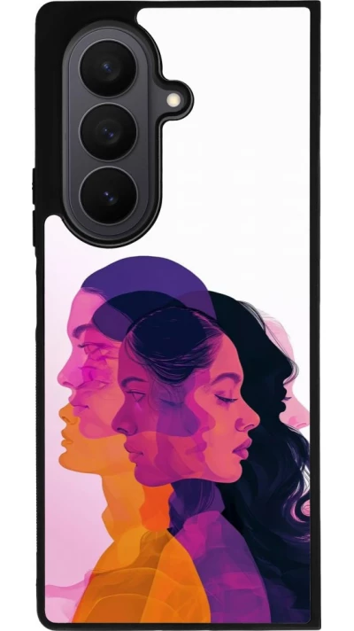 Samsung Galaxy Z Fold7 Case Hülle - Silikon schwarz Womens day 2026 10