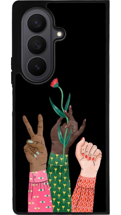 Samsung Galaxy Z Fold7 Case Hülle - Silikon schwarz Womens day 2026 2