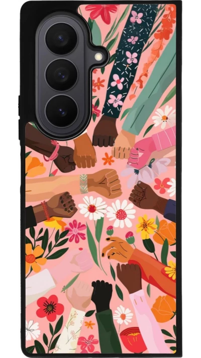 Samsung Galaxy Z Fold7 Case Hülle - Silikon schwarz Womens day 2026 8