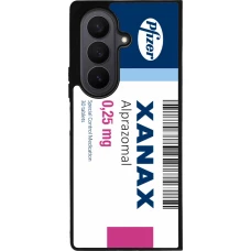 Samsung Galaxy Z Fold7 Case Hülle - Silikon schwarz Xanax Alprazolam 2025