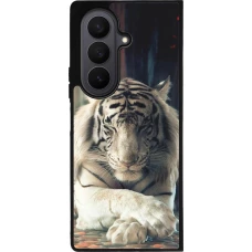 Samsung Galaxy Z Fold7 Case Hülle - Silikon schwarz Zen Tiger