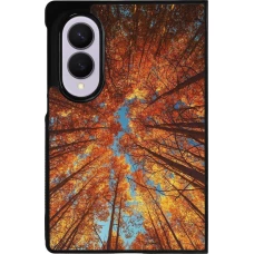 Samsung Galaxy Z Fold8 Case Hülle - Silikon schwarz Autumn 25 Trees