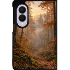 Samsung Galaxy Z Fold8 Case Hülle - Silikon schwarz Autumn 26 Autumn walk