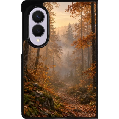 Samsung Galaxy Z Fold8 Case Hülle - Silikon schwarz Autumn 26 Autumn walk