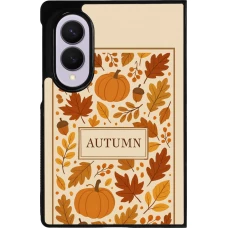 Coque Samsung Galaxy Z Fold8 - Silicone rigide noir Autumn 26 Hello autumn